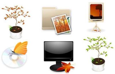 Autumn Breeze Icons